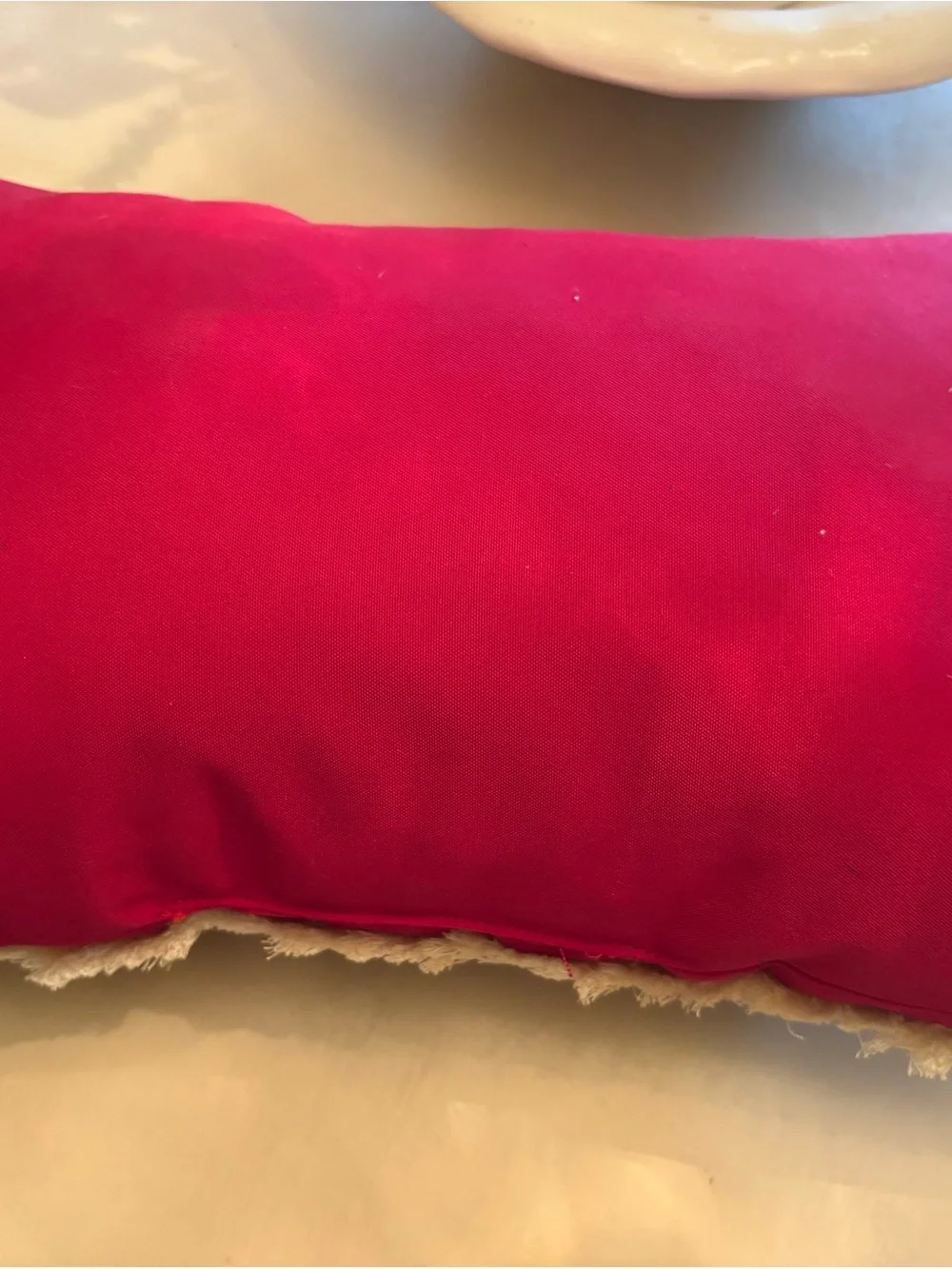 Patriotic Fringe American Flag Decorative Pillow - Red, White & Blue